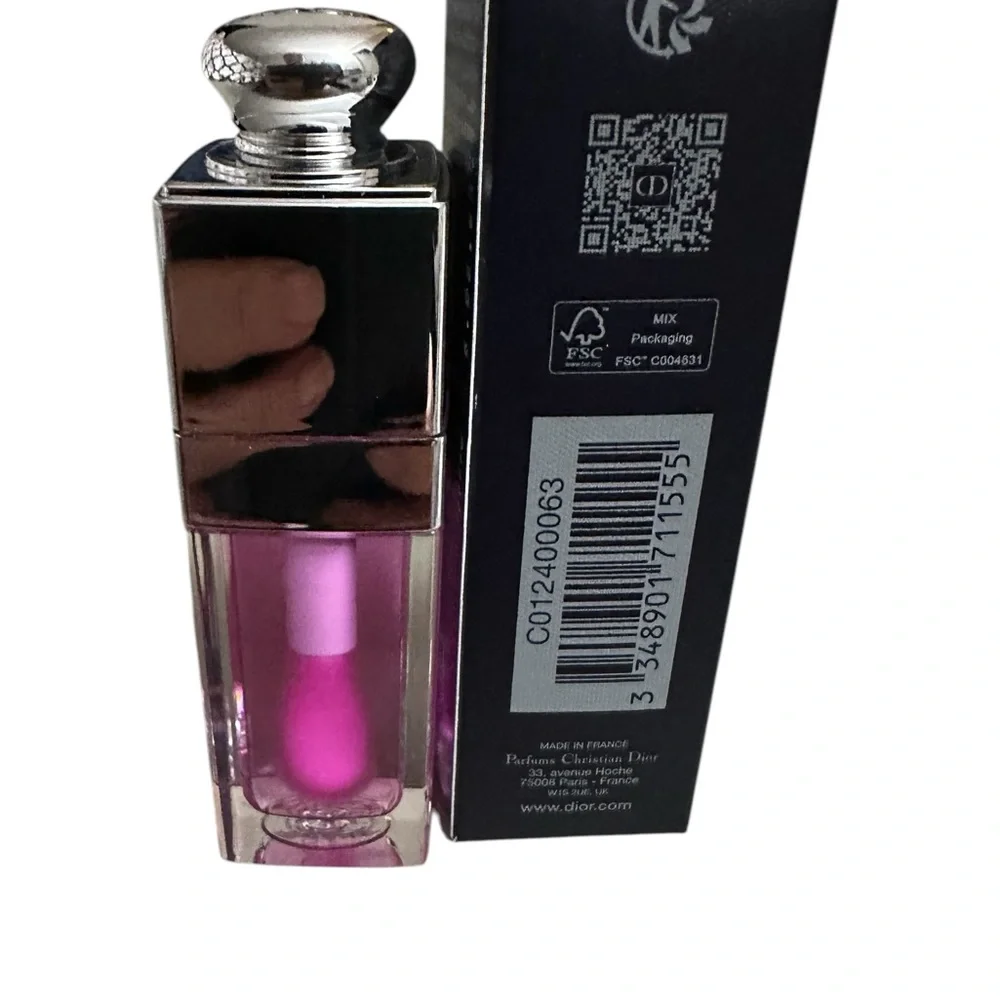 DIOR ADDICT LIP GLOW OIL in PINK LILAC 063 NIB